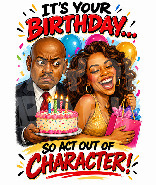 Funny Love & Basketball Card – “Double or Nothing” Couple Parody – Romantic Caricature Greeting for Anniversaries or Weddings