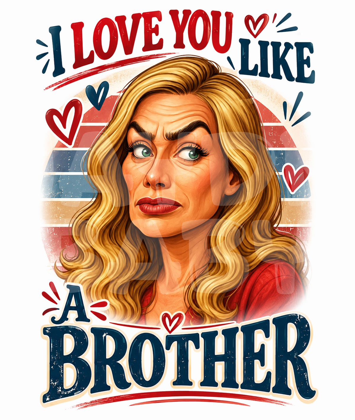 Funny Medieval Fantasy Birthday Card – “I Love You Like a Brother” Parody – Savage Card for Him or Her