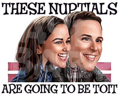 Funny Engagement Card for Couple – Brooklyn-Inspired Parody – Cute “I Love You” Wedding or Party Greeting