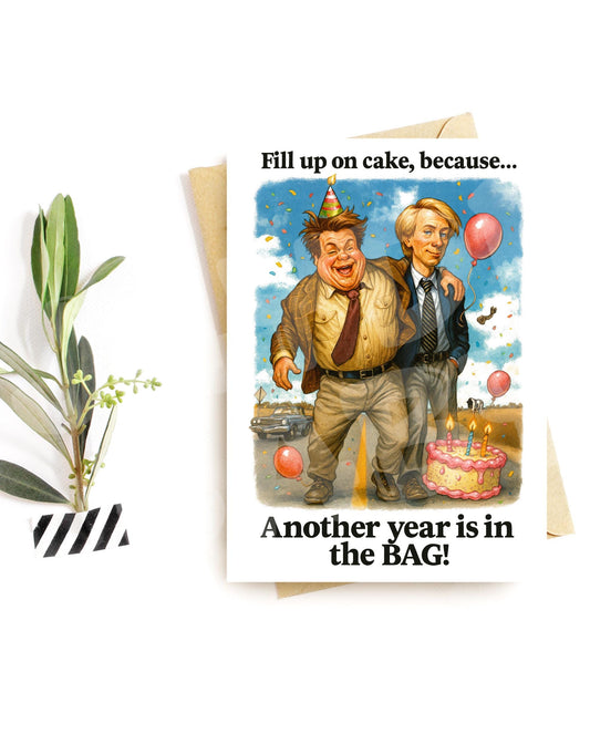 Funny Birthday Card for Best Friend – Aging Humor Gift for Men