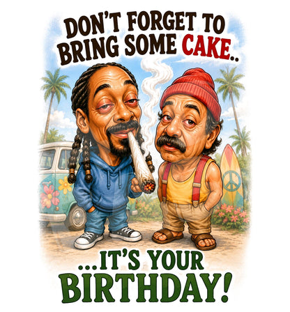 Funny Stoner Birthday Card – Weed Humor Gift for Friend, Brother or Smoker