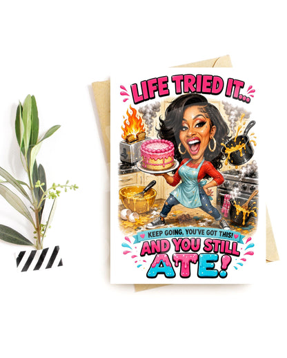 Funny Encouragement Card for Her – You Got This Support Gift for a Friend