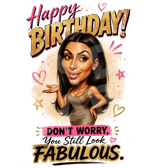 Funny Birthday Card for Her – Aging Humor for Friend, Sister or Girlfriend