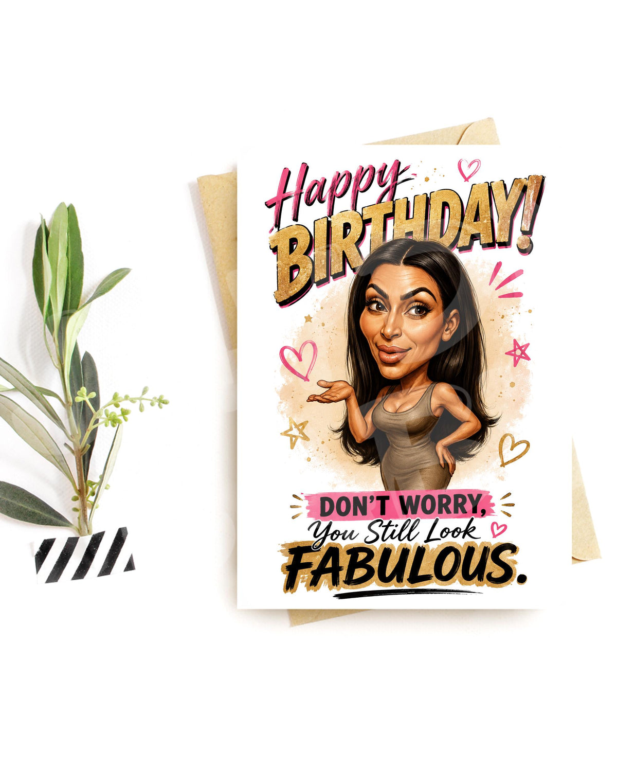 Funny Birthday Card for Her – Aging Humor for Friend, Sister or Girlfriend