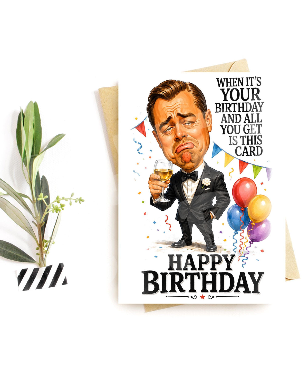 Funny Birthday Card - Sarcastic Birthday Humor