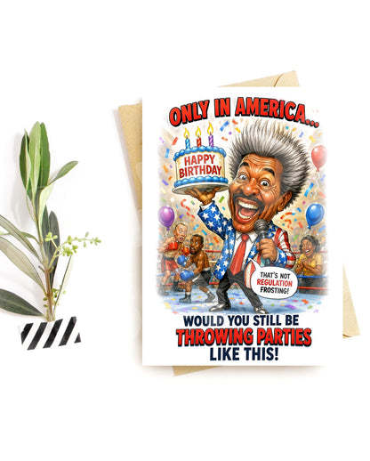 Funny Aging Birthday Card for Him – Dad, Grandpa or Friend Party Humor