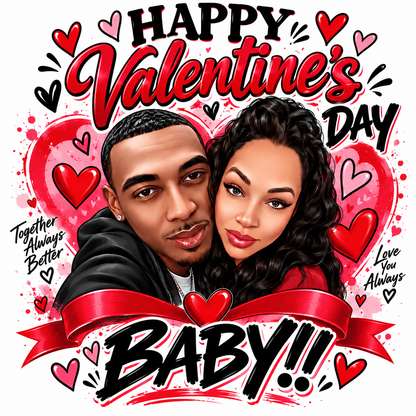 Custom Greeting Card with Your Photo – Personalized Caricature for Any Occasion – Funny, Unique Card for Loved Ones