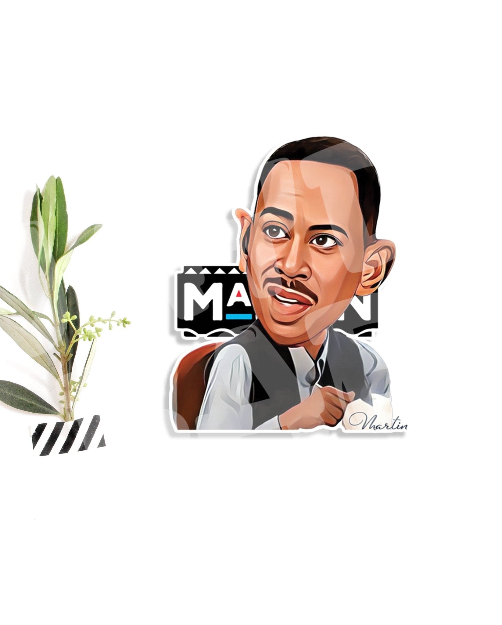 8 Funny Martin Sticker Pack - Jaydn Baby