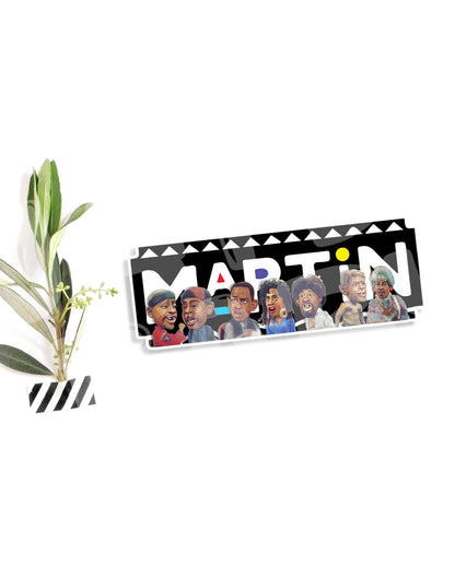 8 Funny Martin Sticker Pack - Jaydn Baby