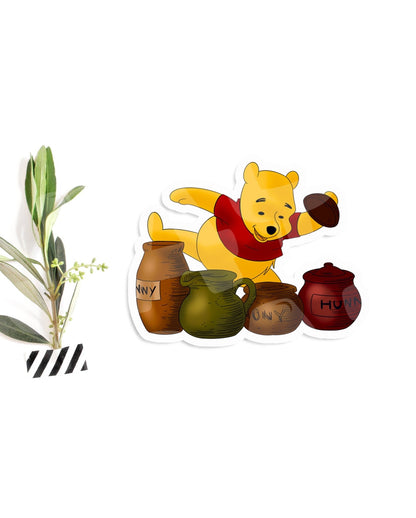 8 Winnie the Pooh Stickers - Jaydn Baby