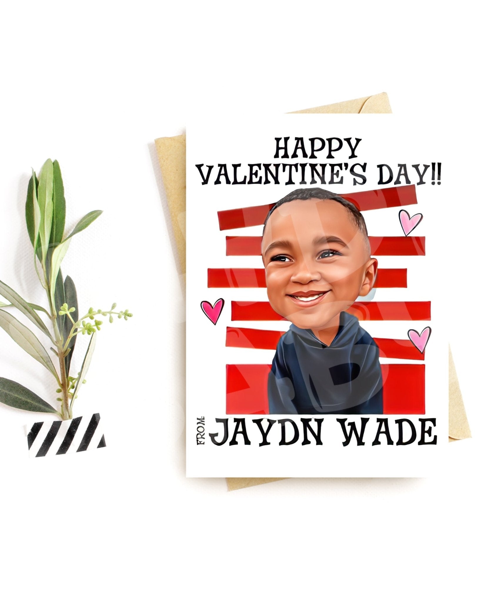 Custom Greeting Card Designed By You - Jaydn Baby