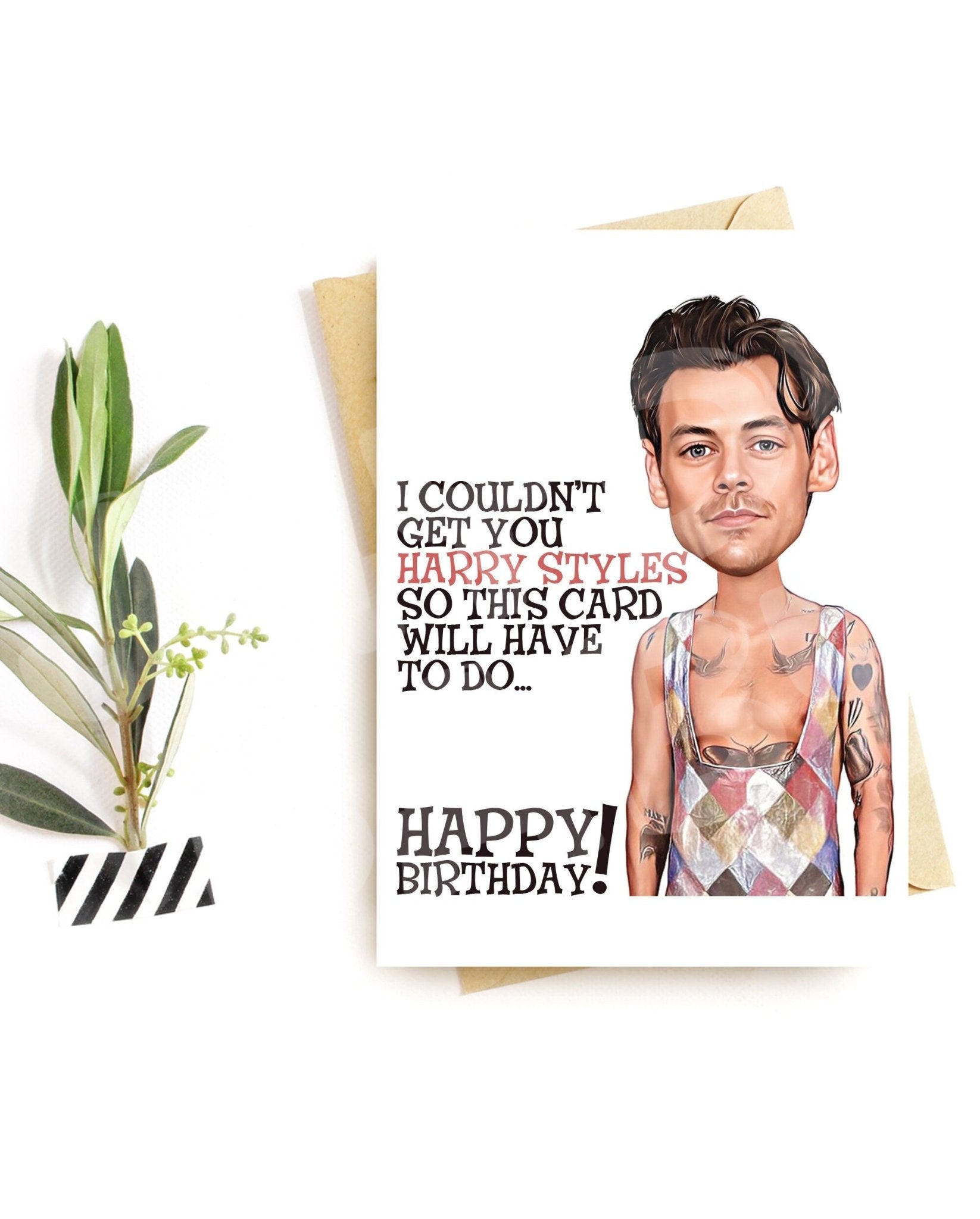 Cute Harry Birthday Card - Jaydn Baby