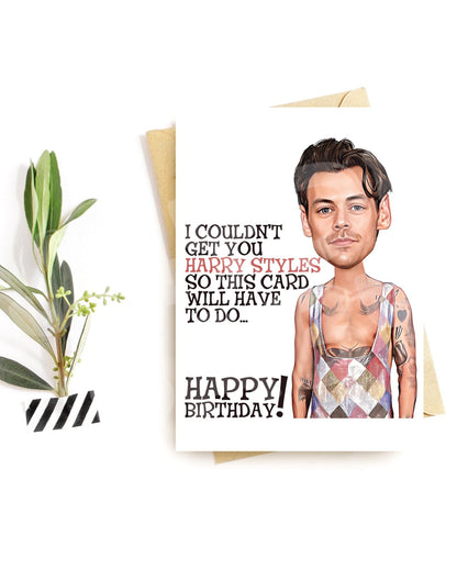 Cute Harry Birthday Card - Jaydn Baby