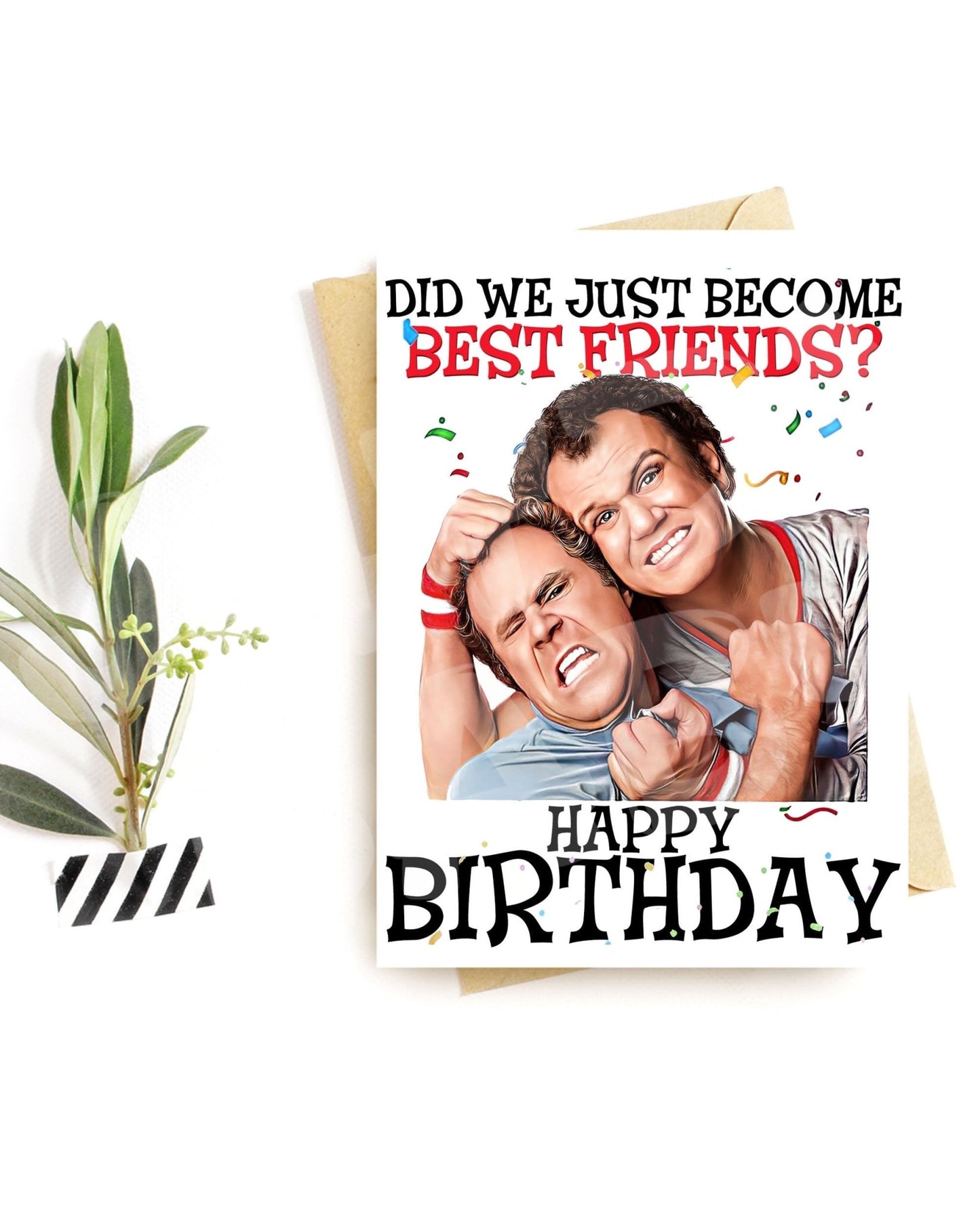 Funny Step Brothers Card - Jaydn Baby