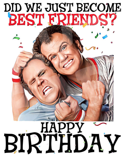 Funny Step Brothers Card - Jaydn Baby