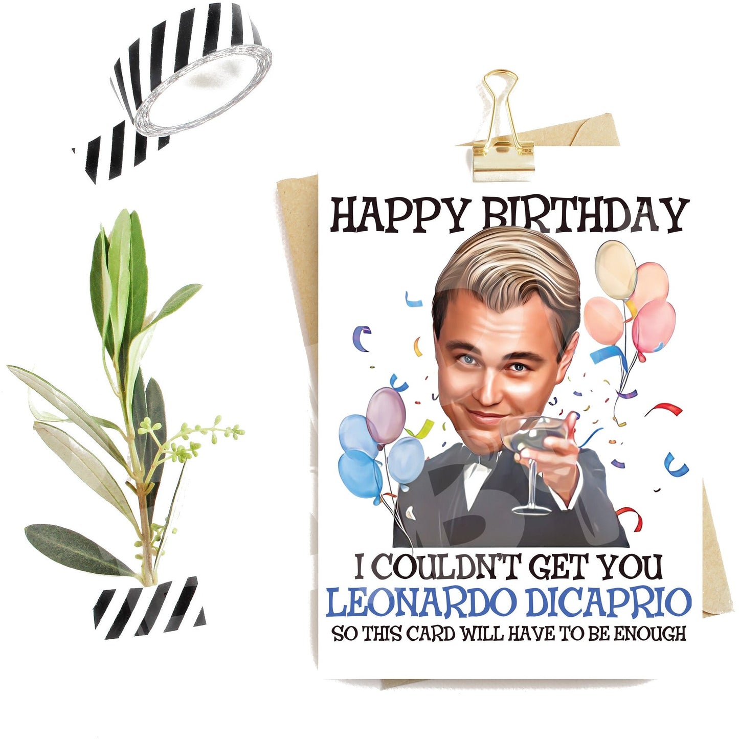 I couldn't get you Leonardo so this card will have to be enough - Jaydn Baby