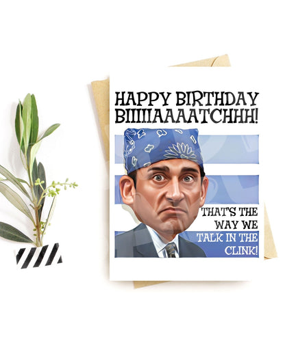 Michael Scott Birthday Card - Jaydn Baby