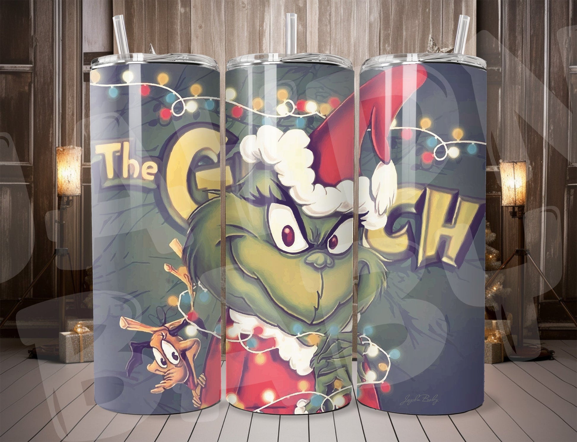 The Grinch Tumbler 20oz Christmas