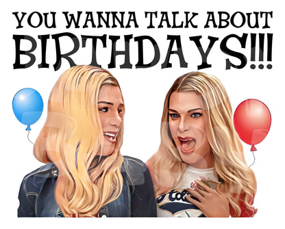 White Chicks Birthday Card - Jaydn Baby