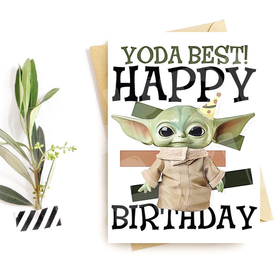 Yoda Best! Happy Birthday - Jaydn Baby