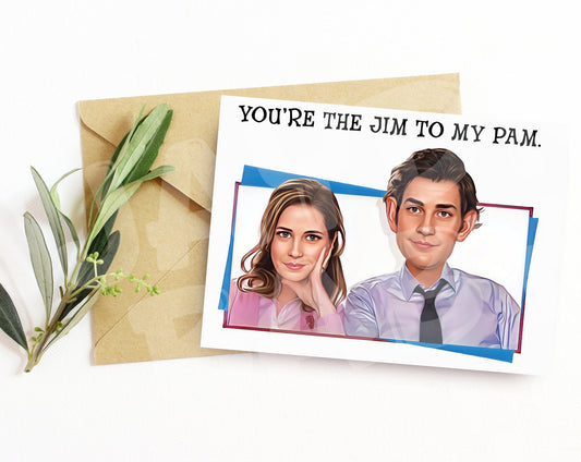 You're the Jim to my Pam. - Jaydn Baby